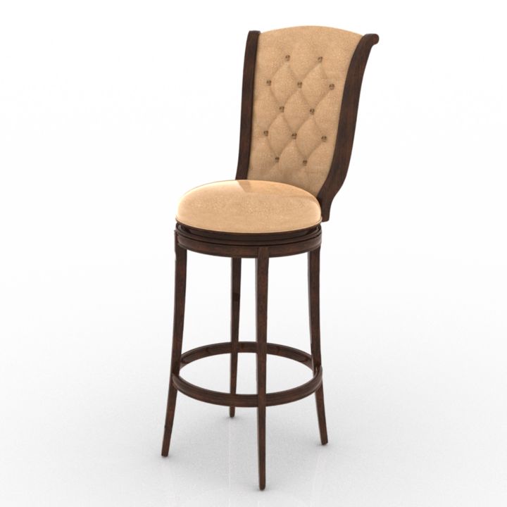 bar stool premium 3D Model Preview #8c613ffd