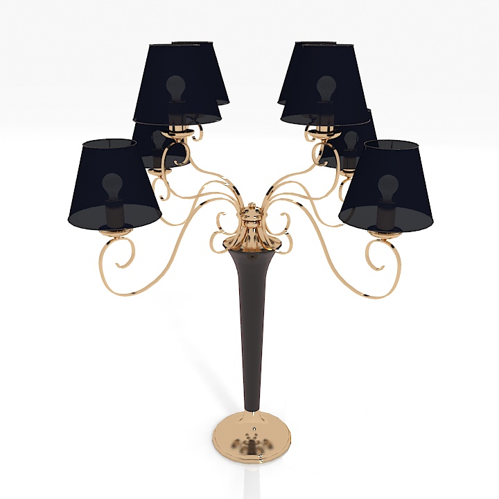 baga 1184 table lamp 3D Model Preview #1a8f75ba