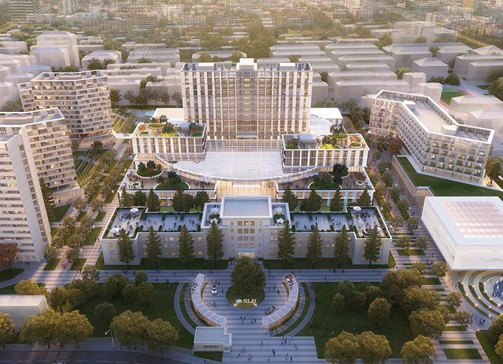 SLH Campus by gmp, Shanghai, China