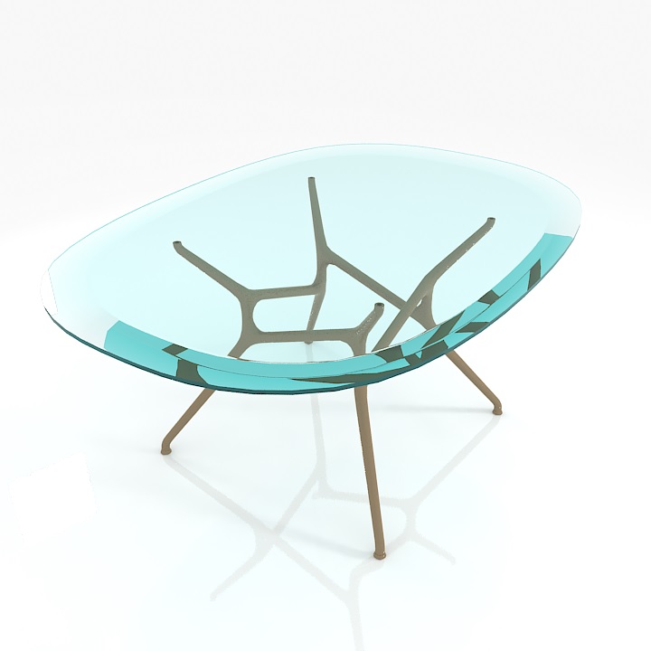 Table 3D model large preview