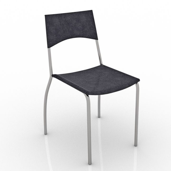 chair kitchen 3D Model Preview #7696b443