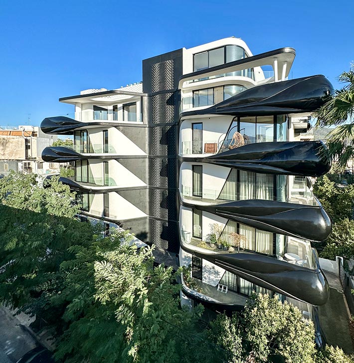 BUTterFLY residential building, Athens, Greece