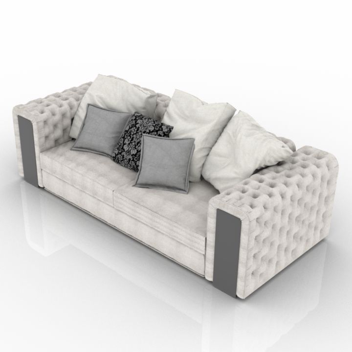 Sofa 3D model large preview
