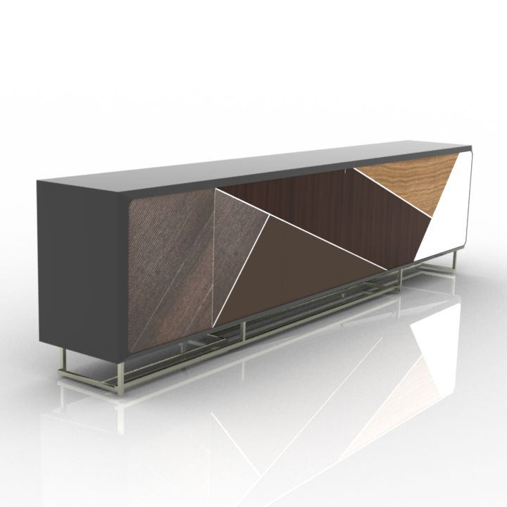 locker baxter draga & aurel commode 3D Model Preview #b8446ce9