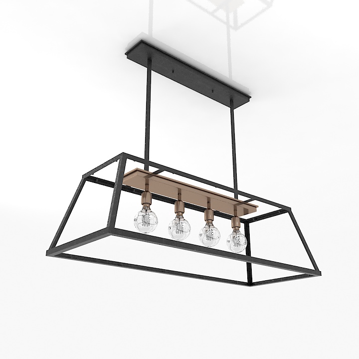 3D Chandelier preview
