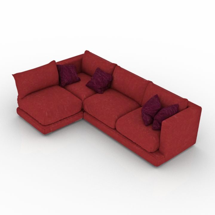 corner modular sofa 3D Model Preview #101951a8