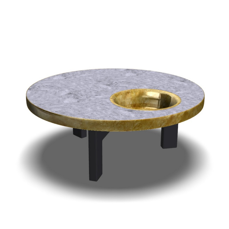 coffee table by dessauvages 3D Model Preview #677ae8ee