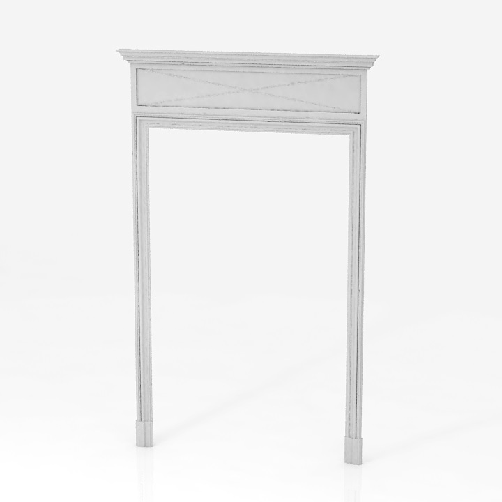 classic door frame 3D Model Preview #21734509