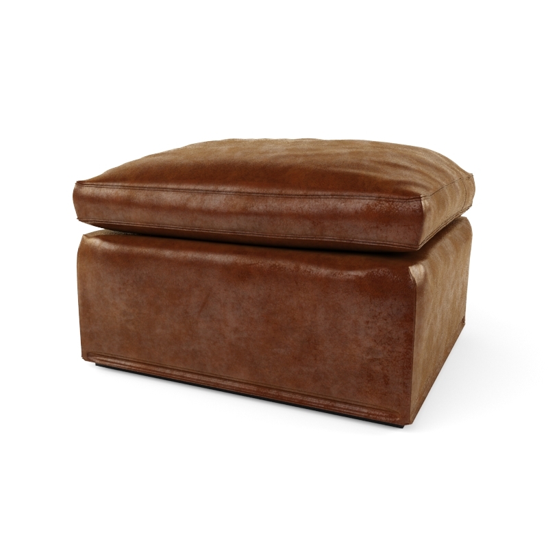 belgian shelter arm grid ottoman 3D Model Preview #9e07a9fe