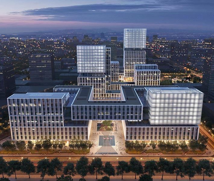 China Huaneng Headquarters by gmp, Xiong'an, China
