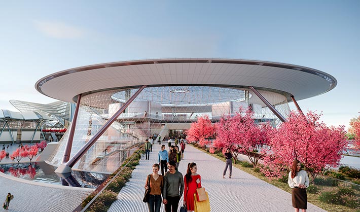 Convention and Conference Centre complex, Zhongyuan, China