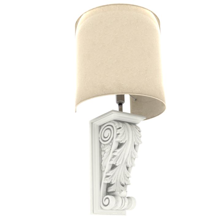 3D Sconce preview