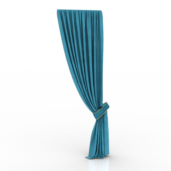 curtain bl 3D Model Preview #c55b0b9b