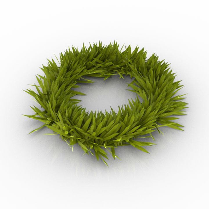 wreath decor crown 3D Model Preview #5acbd040