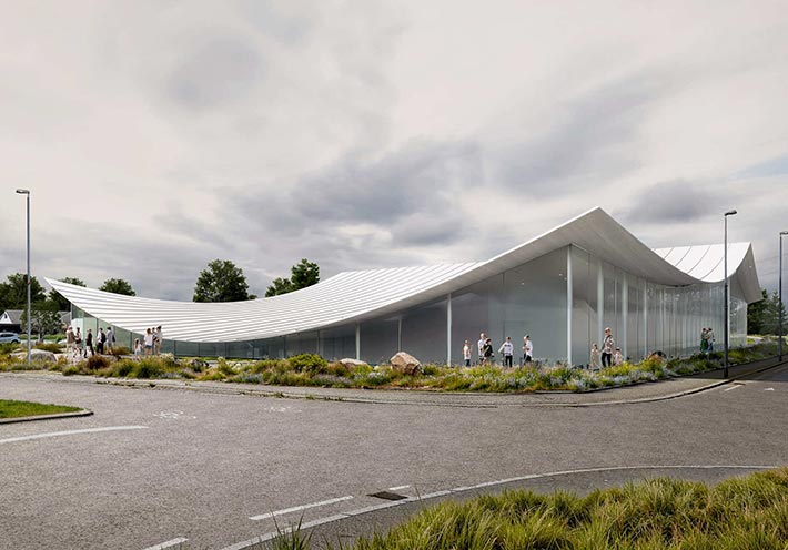 Museum for Paper Art by BIG, Blokhus, Denmark