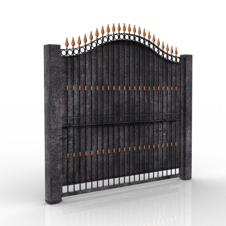 gates 3D Model Preview #53b56082