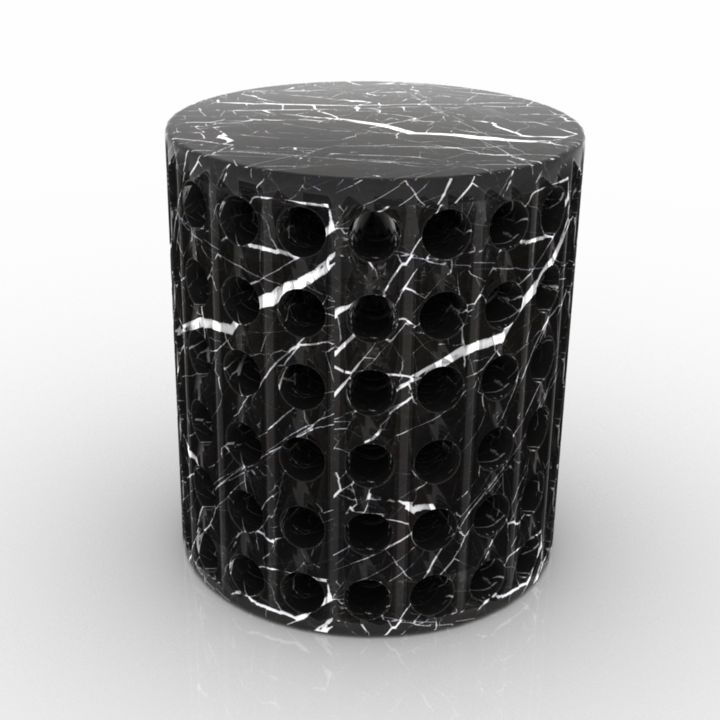 Table 3D model large preview