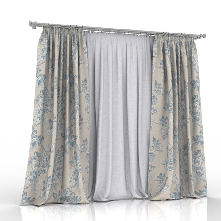 curtain inc 3D Model Preview #b2e0219e