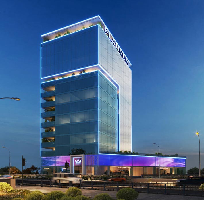 Platinum Tower by ZIKZAK Architects, Limassol, Cyprus