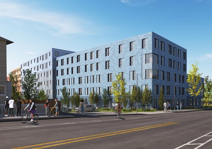 Faneuil Gardens redevelopment by MVRDV, Boston, MA, USA