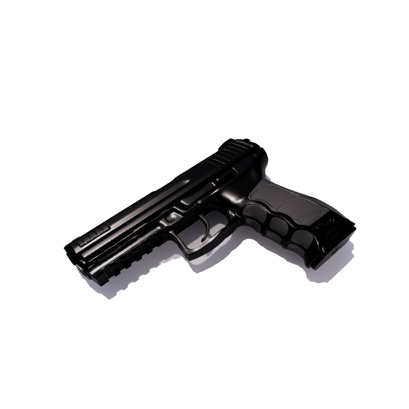 gun black 3D Model Preview #1b0481d9
