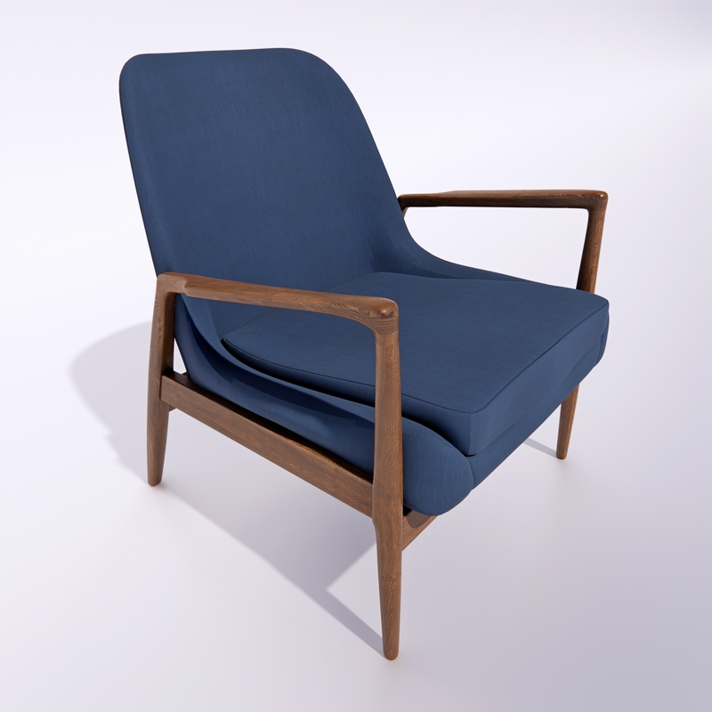 Armchair 3D model large preview