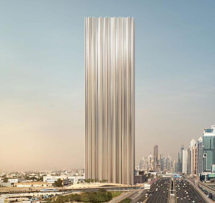 Muraba Veil skyscraper, Dubai, United Arab Emirates