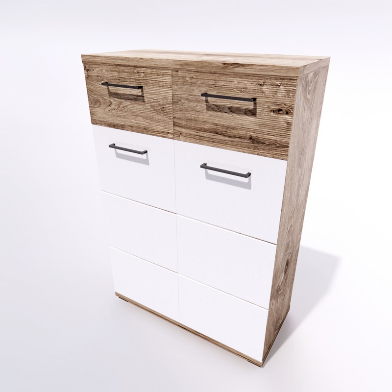 Commode 3D model large preview