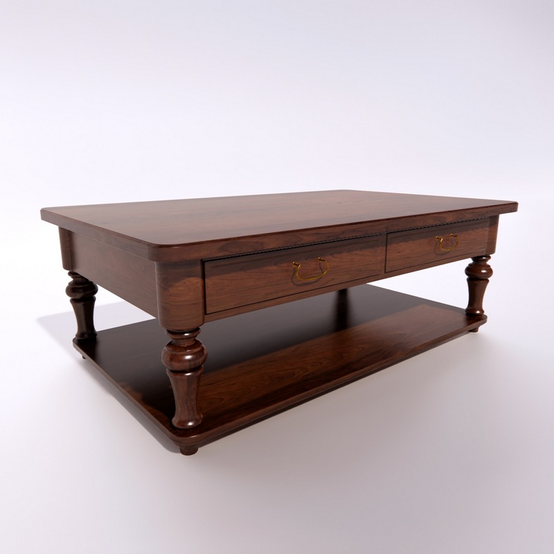 Table 3D model large preview