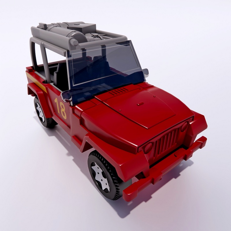 Car 3D model large preview