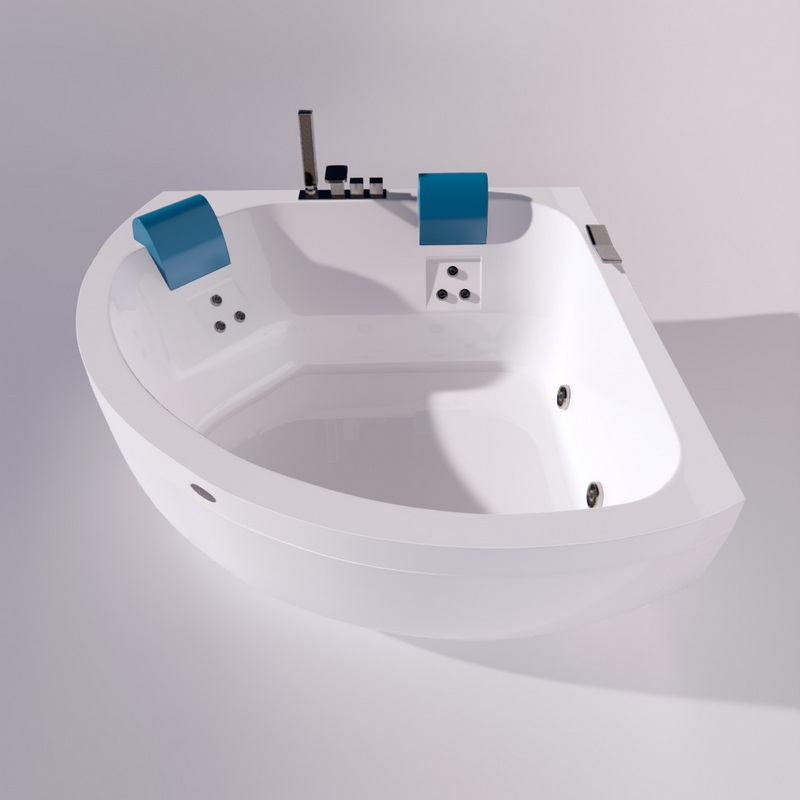 jacuzzi aquasoul corner bath 3D Model Preview #950c560e