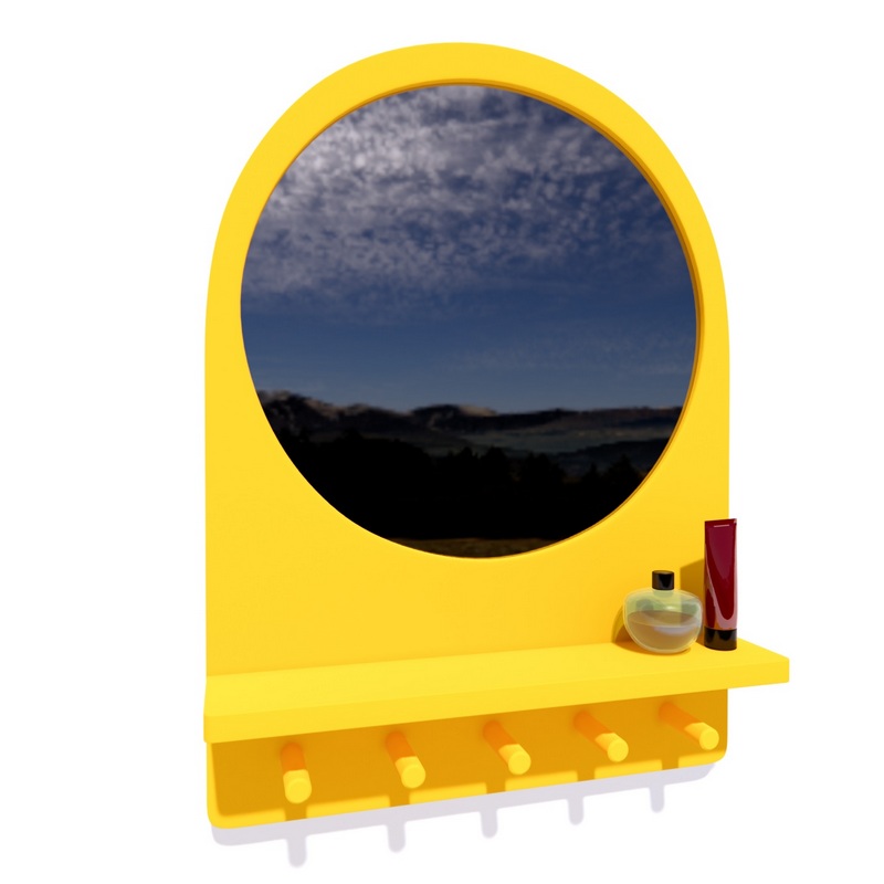 Mirror 3D model large preview
