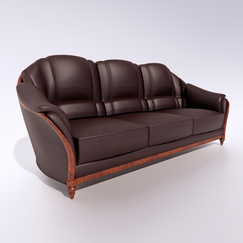 Sofa 3D model large preview