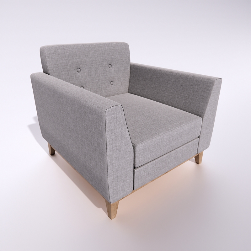 ml mendel armchair 3D Model Preview #692eafa0