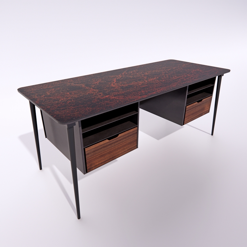 Table 3D model large preview