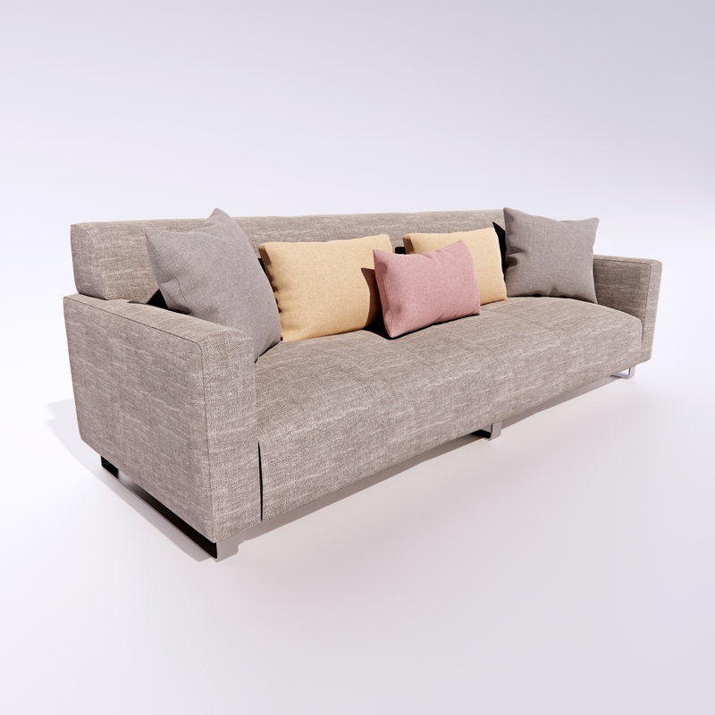 Sofa 3D model large preview