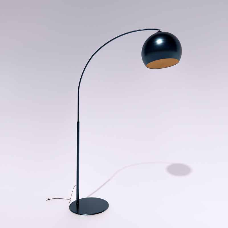 Floor lamp 3D model large preview