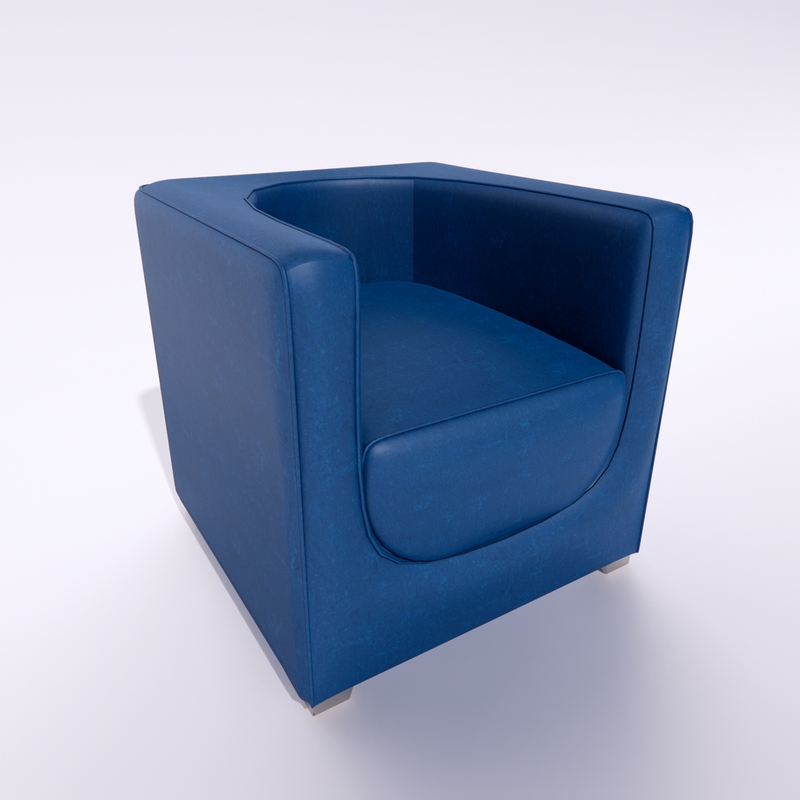 mascheroni faro armchair 3D Model Preview #9789764e