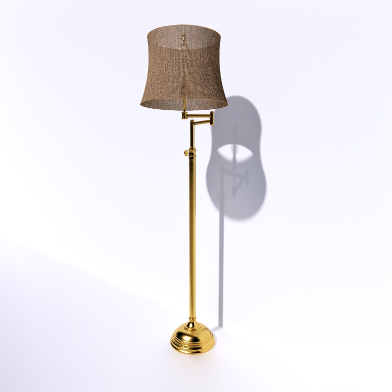 Torchere 3D model large preview