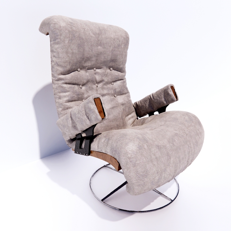 Armchair 3D model large preview