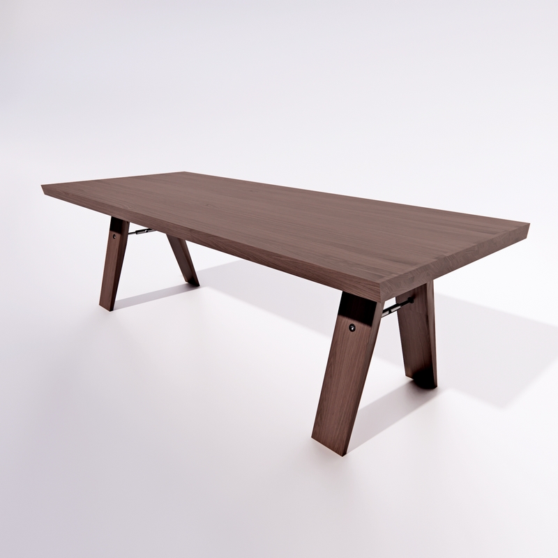 Table 3D model large preview