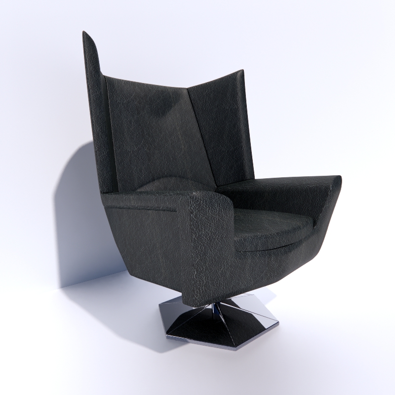 prisma chair by voitto haapalainen 3D Model Preview #19334516