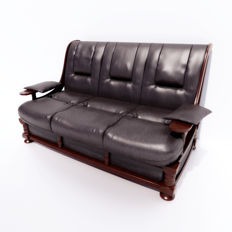 Sofa 3D model large preview