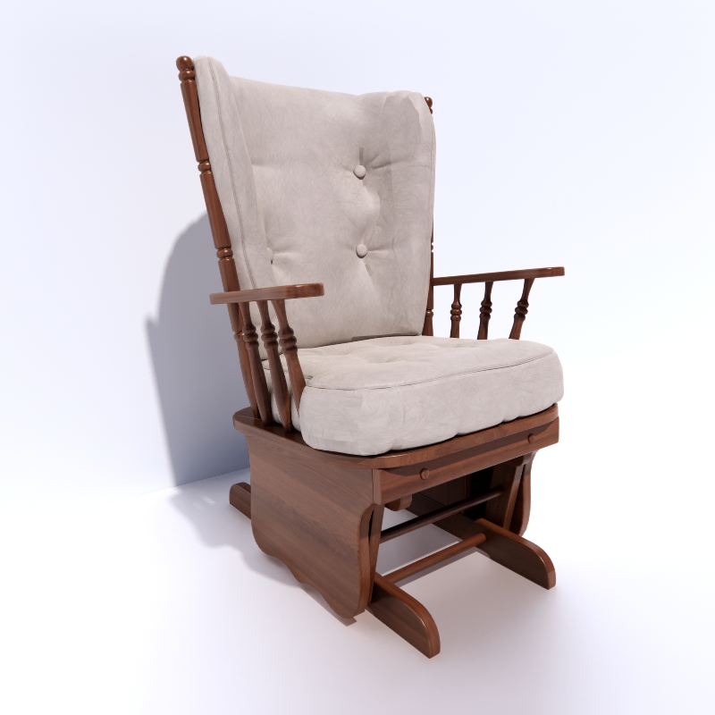 3D Rocking chair preview