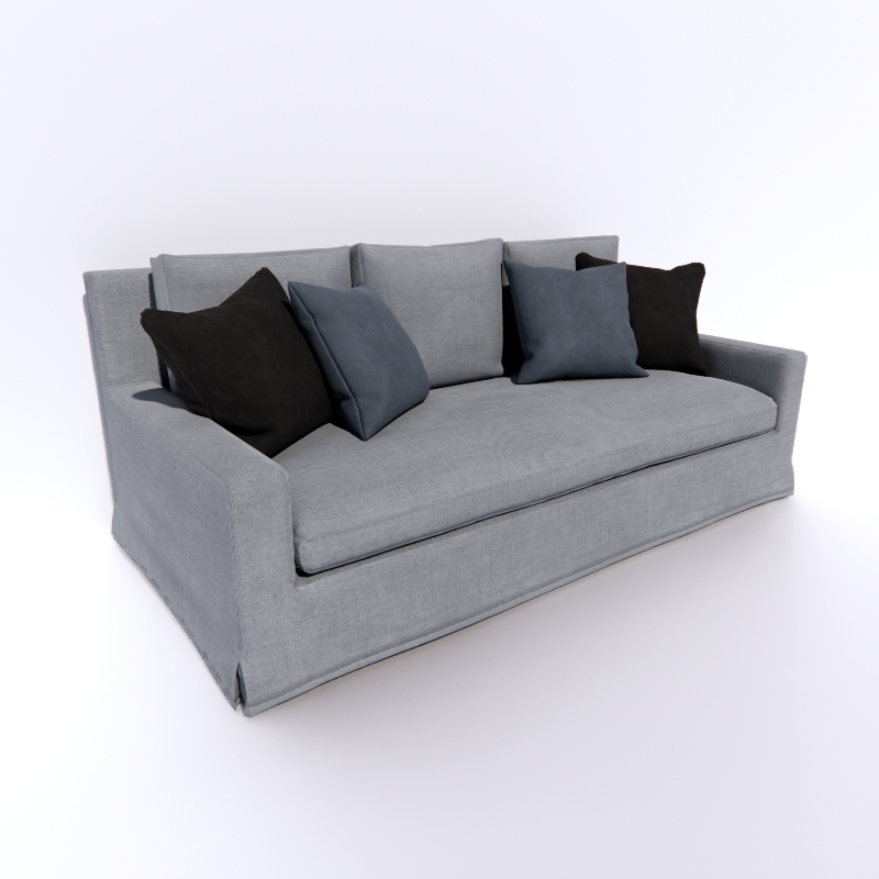 Sofa 3D model large preview