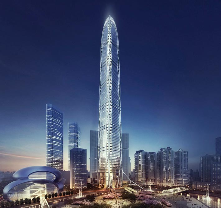 Guiyang Cultural Plaza Tower by SOM, Guiyang, China