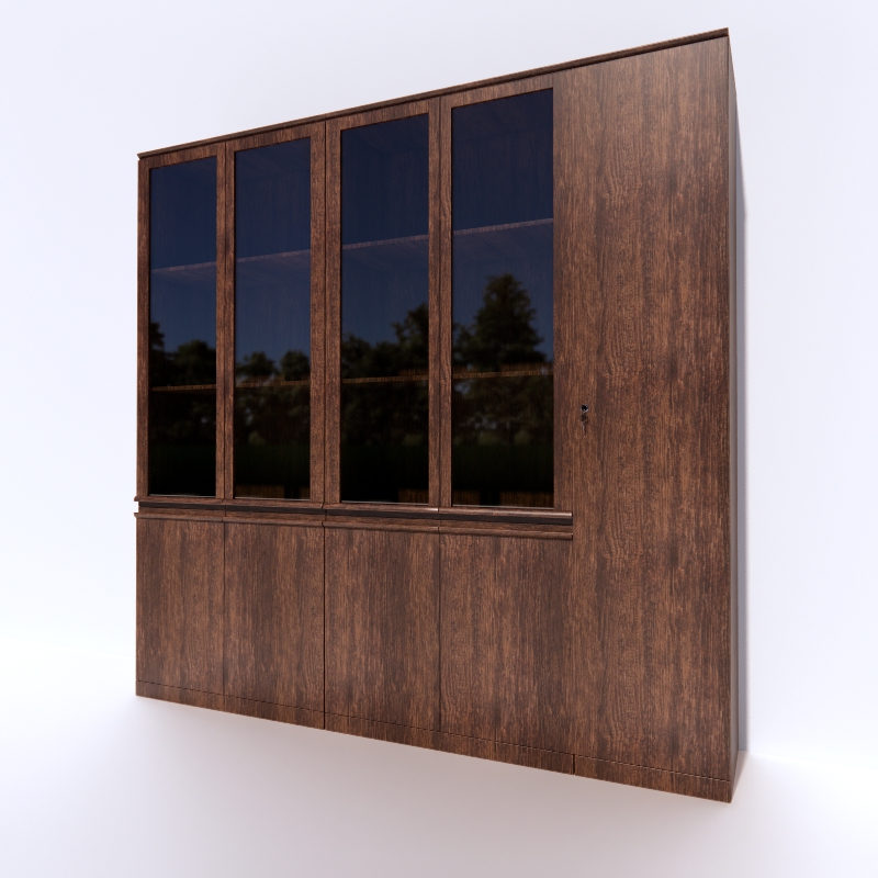 Showcase 3D model large preview