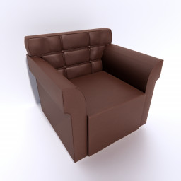 3D Armchair preview