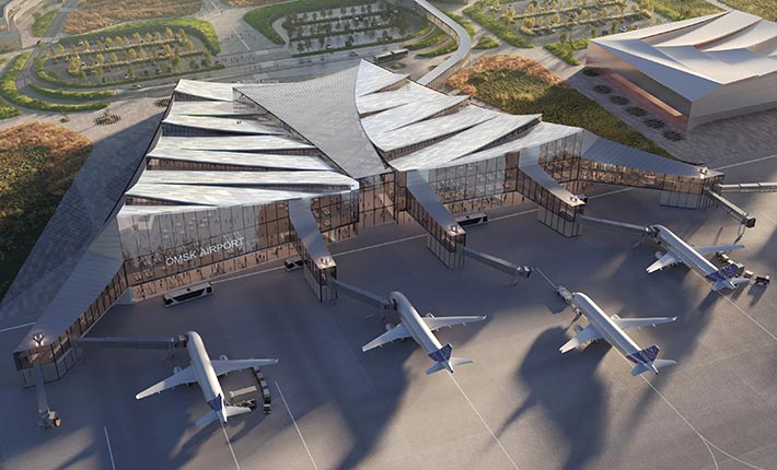 Omsk Airport, Omsk, Russian Federation
