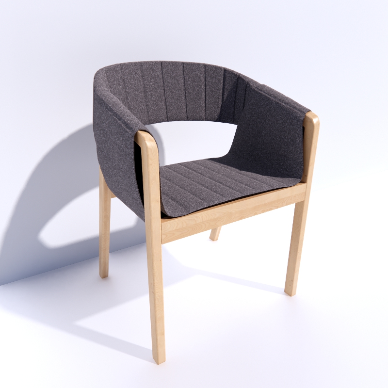 Chair 3D model large preview
